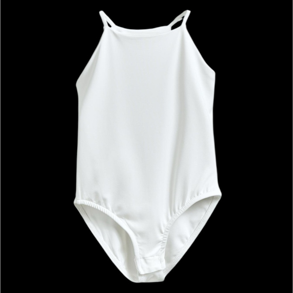Zara White Bodysuit (NWT) (Size: Medium)